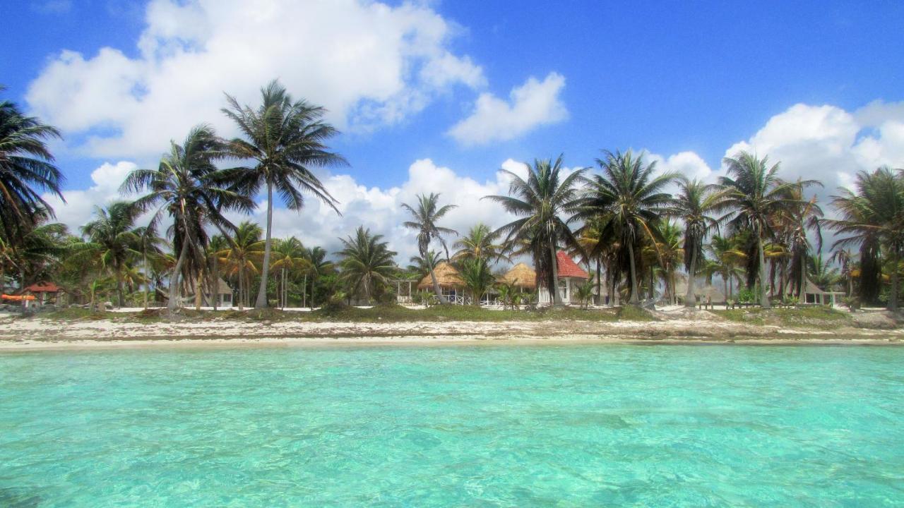 Cabanas Ecoturisticas Costa Maya 玛哈威 外观 照片