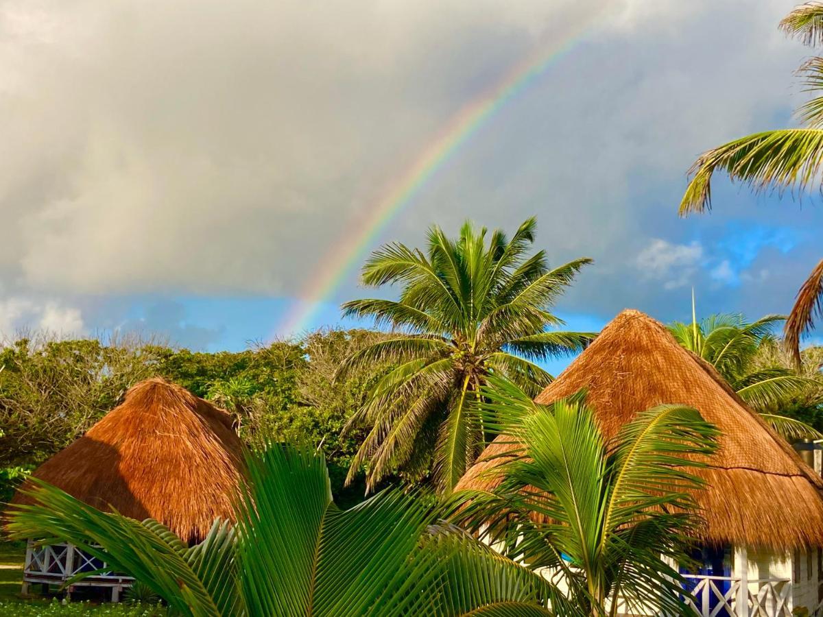 Cabanas Ecoturisticas Costa Maya 玛哈威 外观 照片