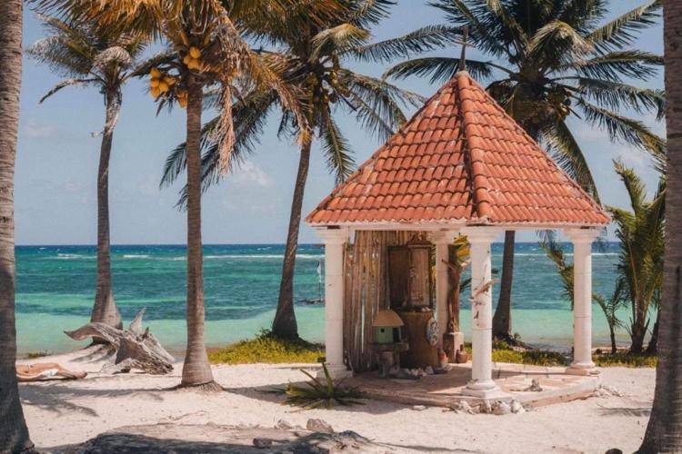 Cabanas Ecoturisticas Costa Maya 玛哈威 外观 照片