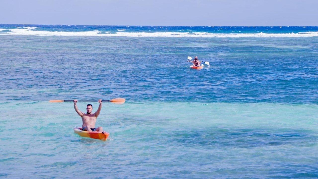Cabanas Ecoturisticas Costa Maya 玛哈威 外观 照片